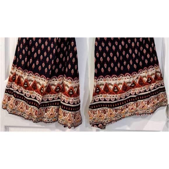 NEW Lexi Drew Flare Boho Pants - Picture 6 of 8